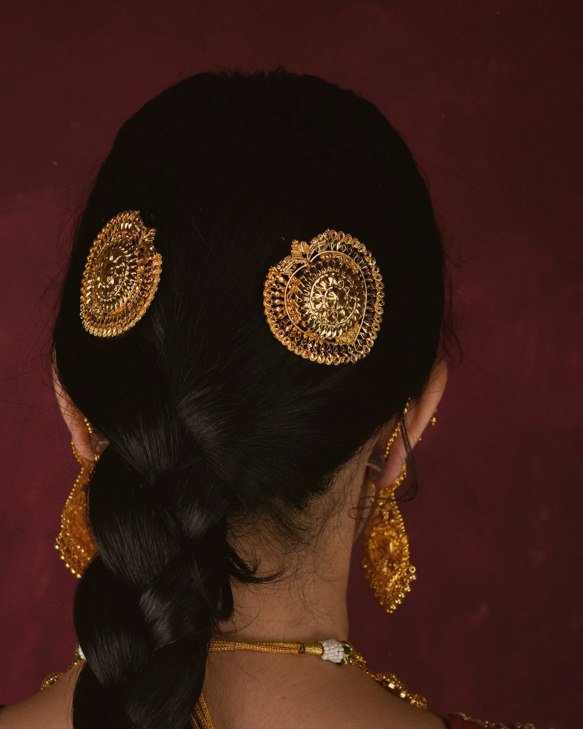 Dil Hair Clips Pair