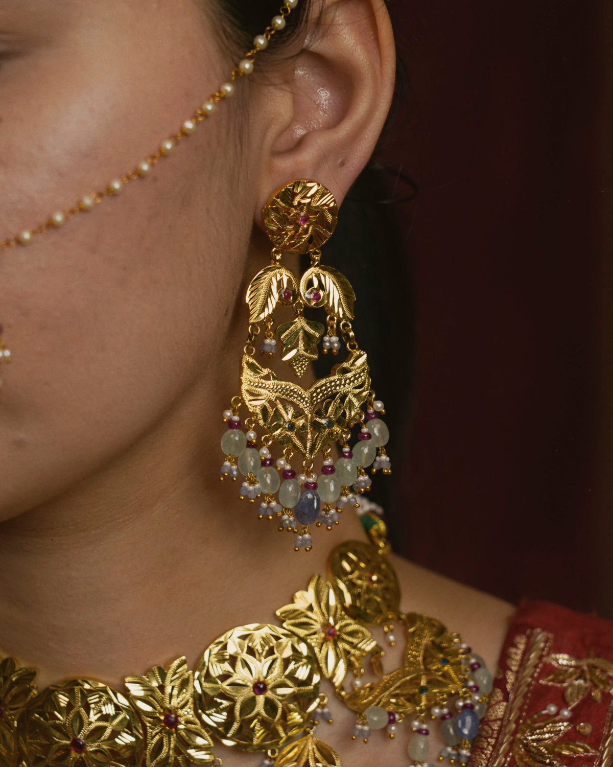 Begum jaan earrings