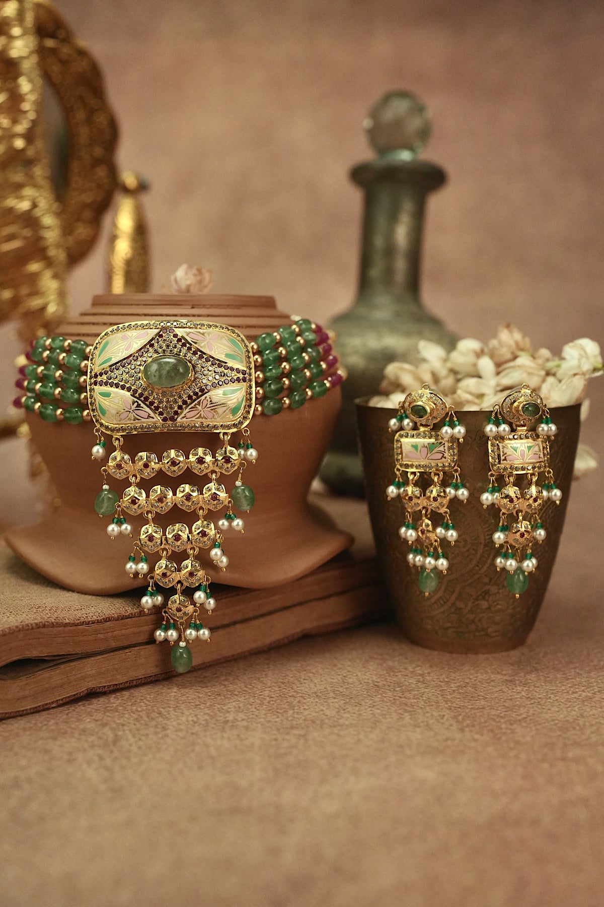 Nazir Jadau Choker Set