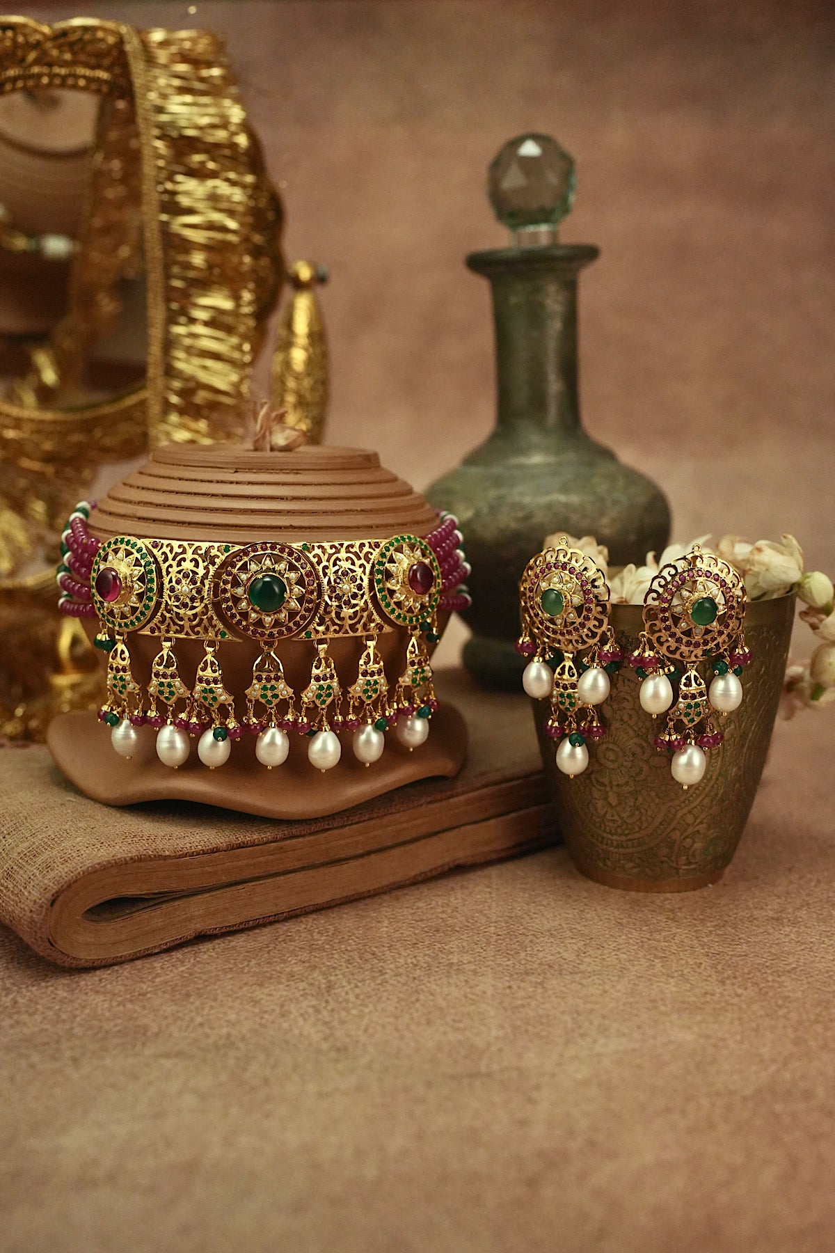 Sitare Jadau Choker Set