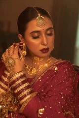 Panjab Choker Earrings & Tika