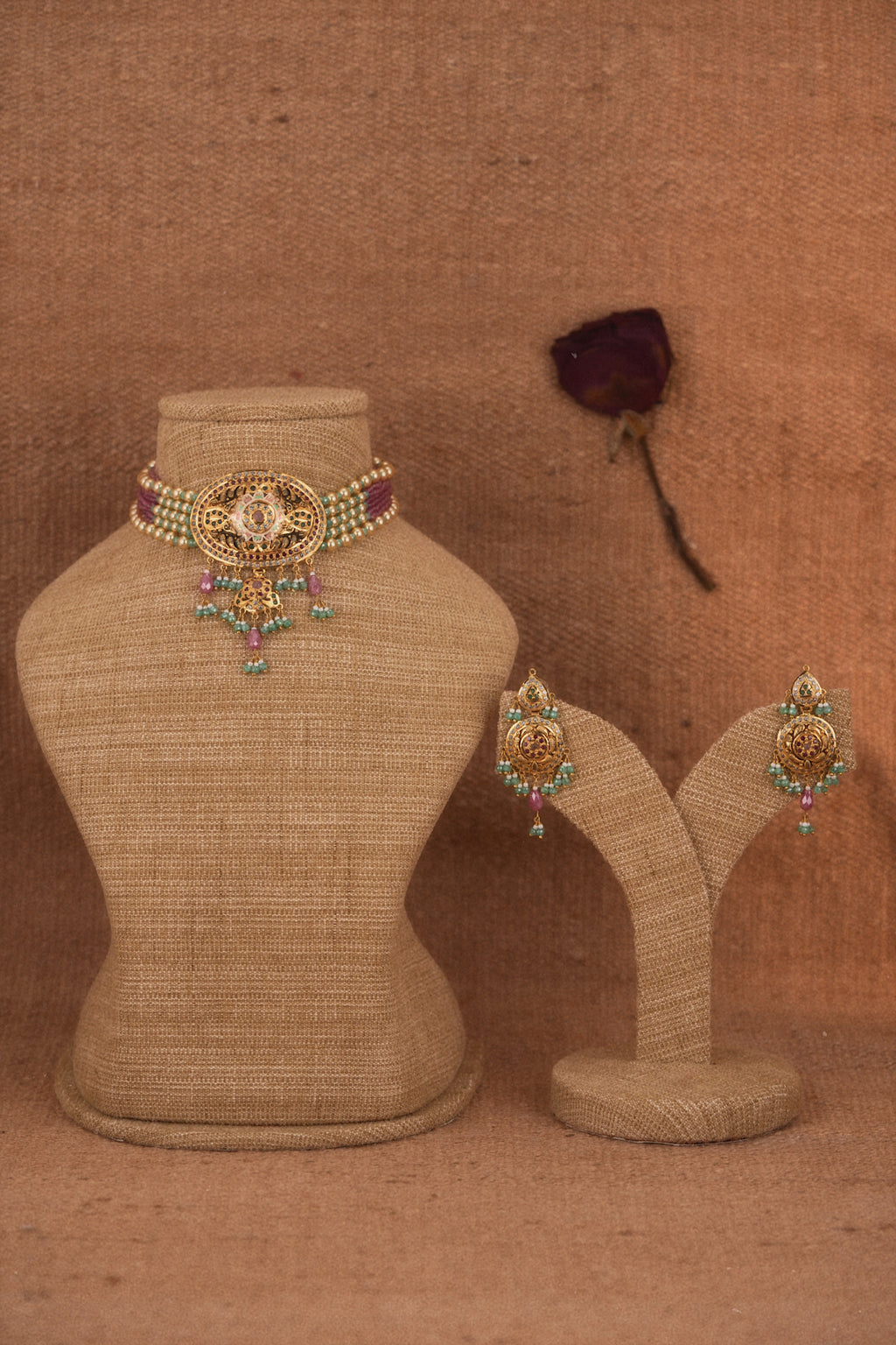 Maheer Jadau Choker Set