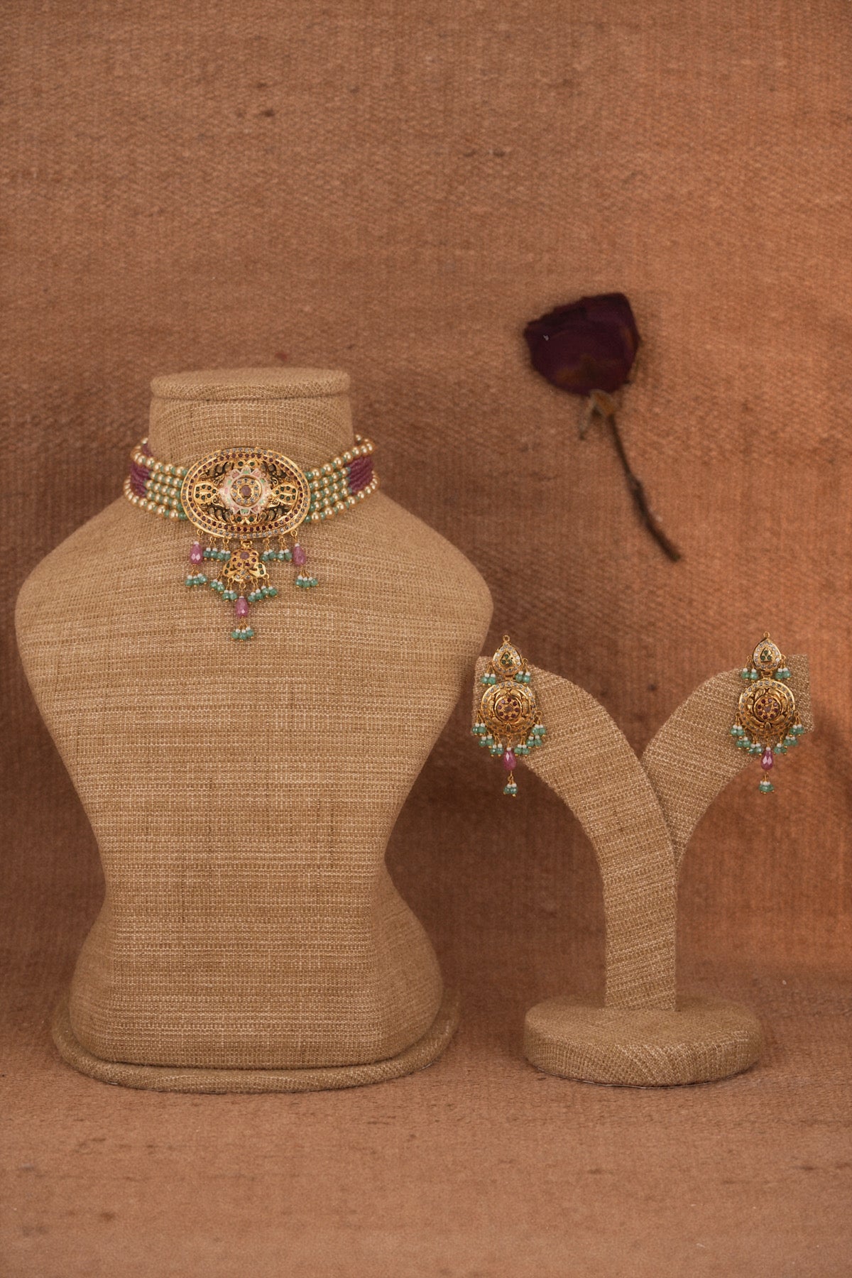 Maheer Jadau Choker Set