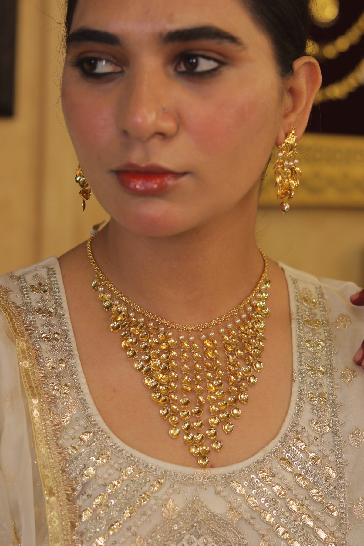Pippal Patti Necklace Set