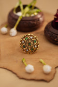 Deepa Emerald Ring