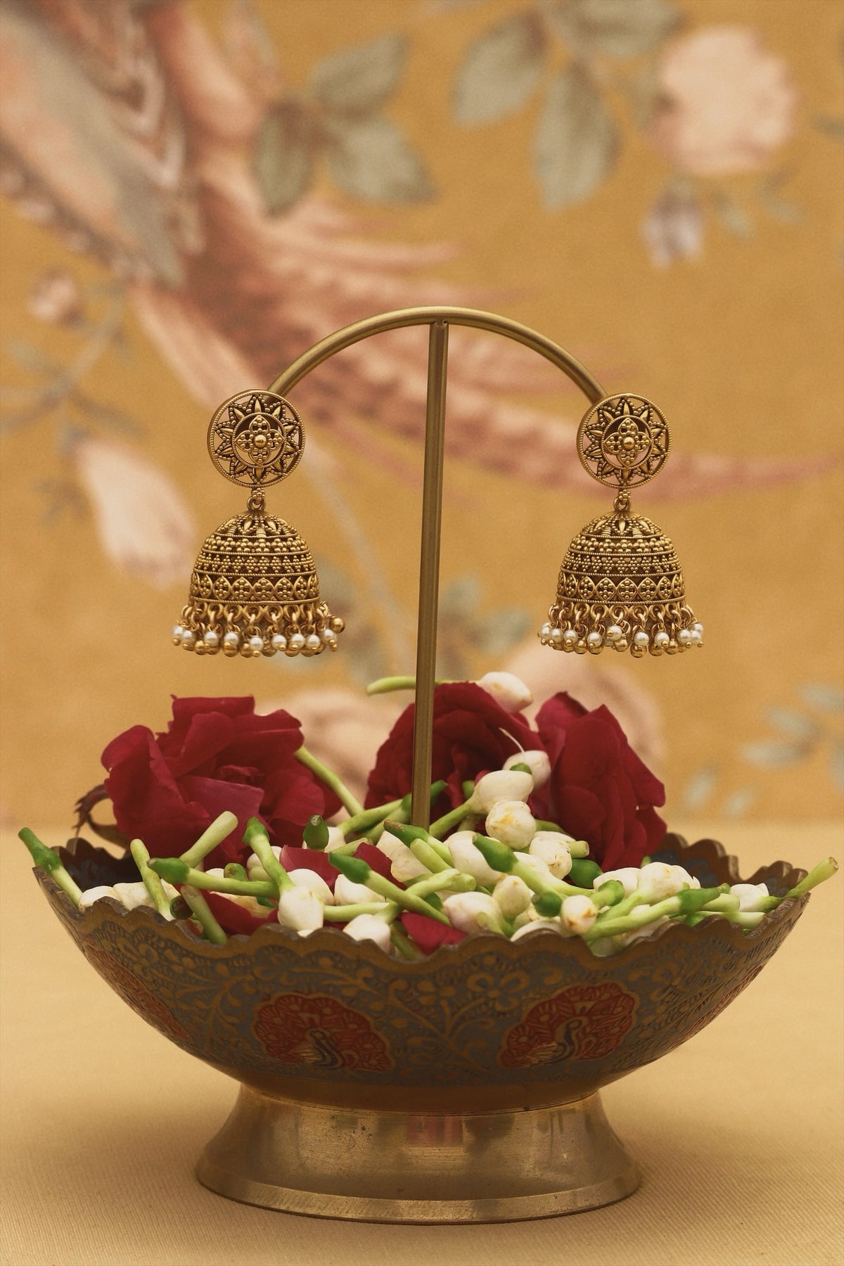 fadhila jhumki earrings