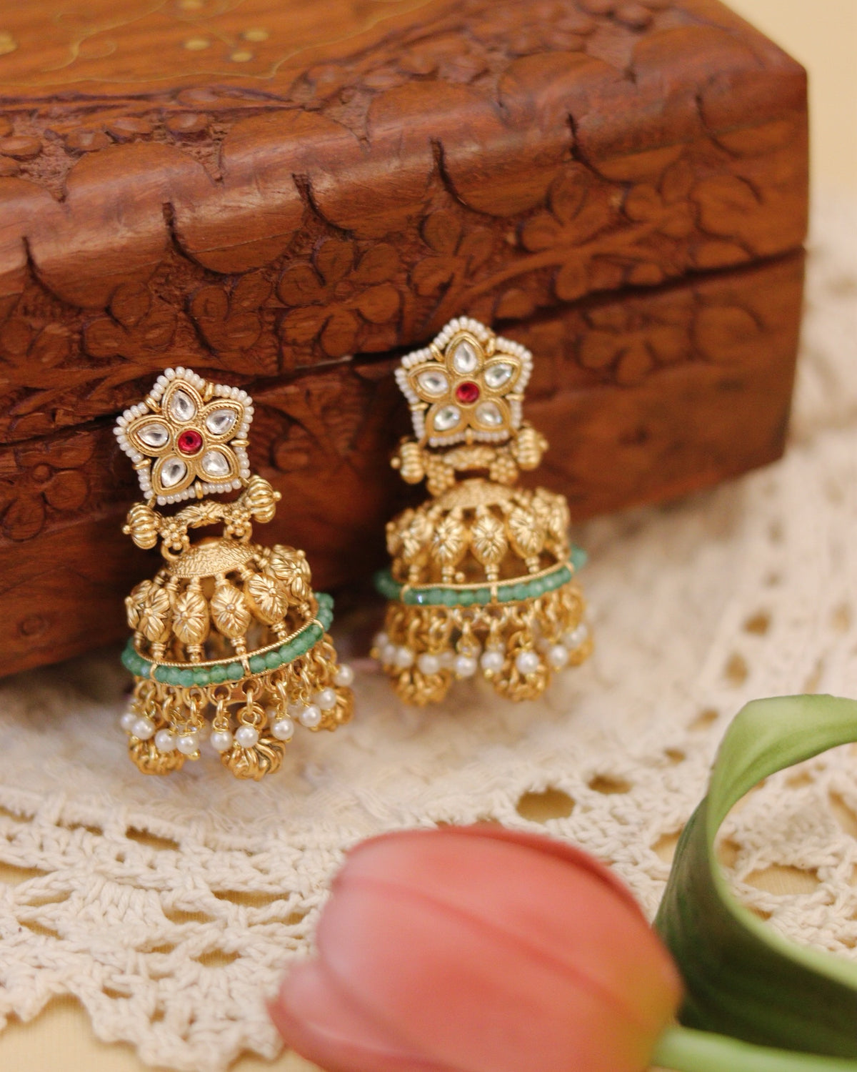 Komal Jhumki Earrings