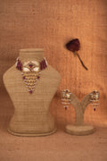 Rabia Ruby Jadau Choker Set