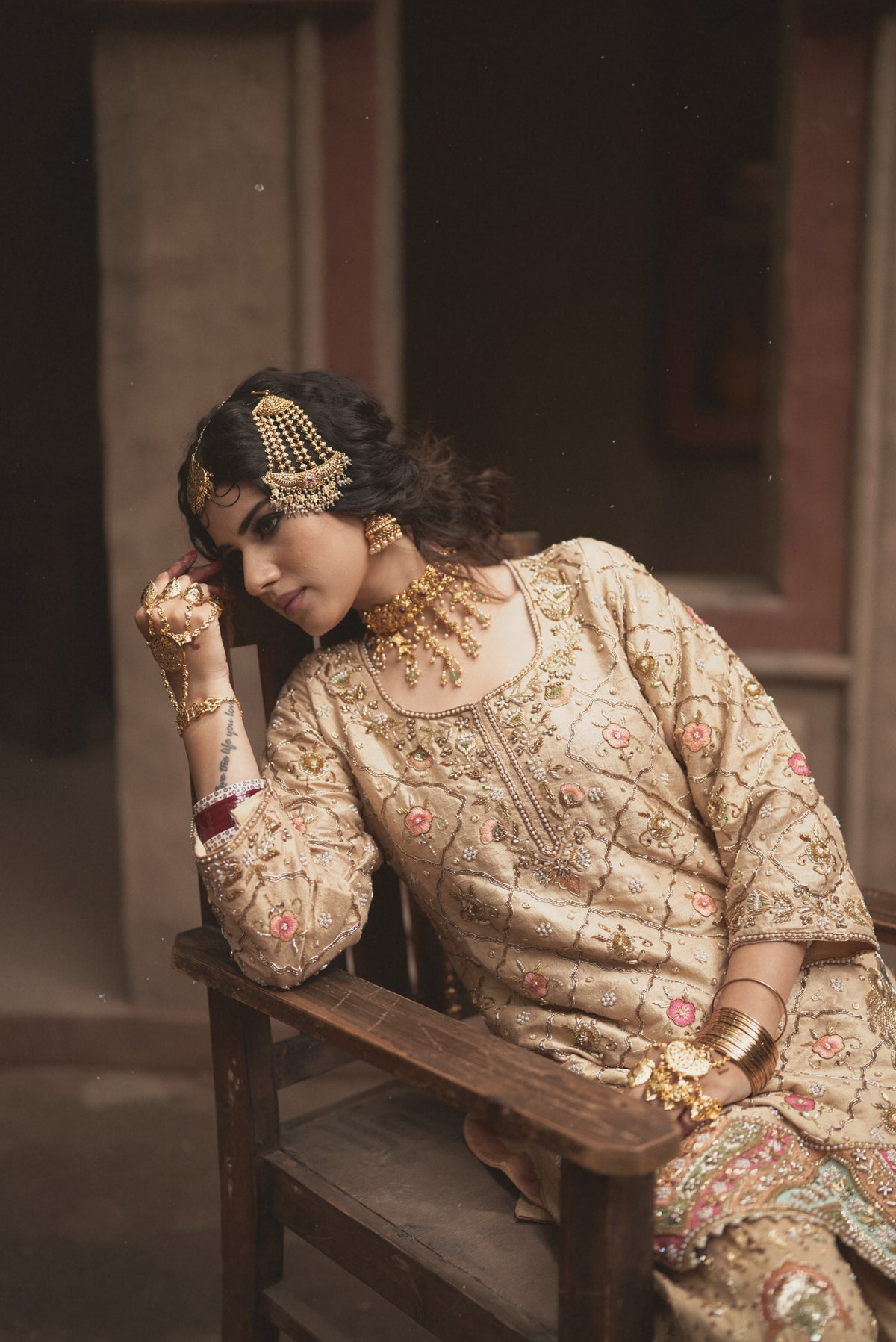 Razia Choker Set with Tikka