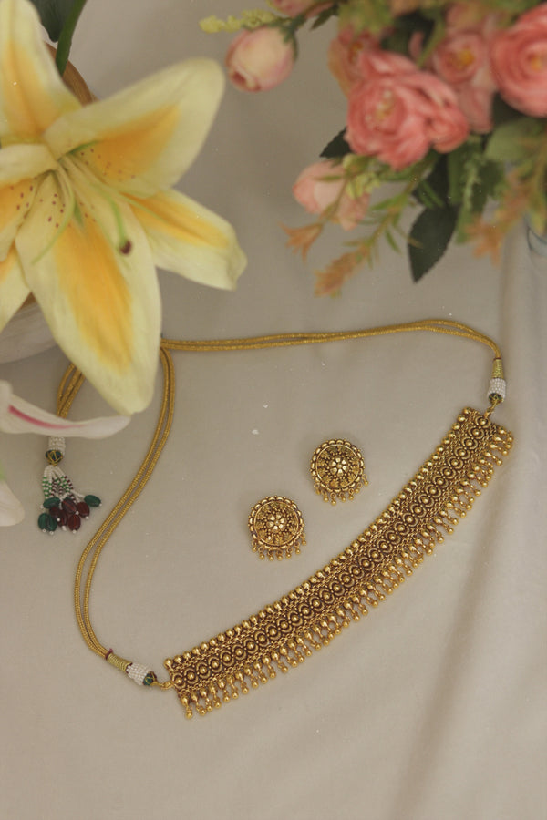 Zara Antique Choker Set