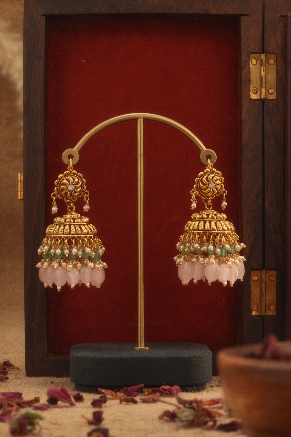 Roshni Jhumki Earrings