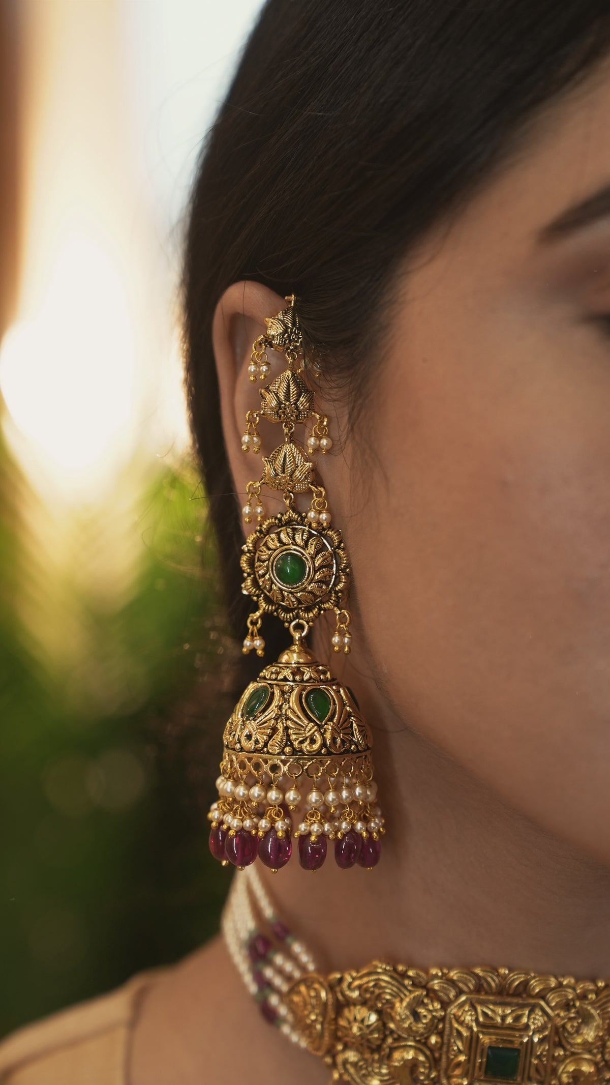 Rida Jhumki Earrings