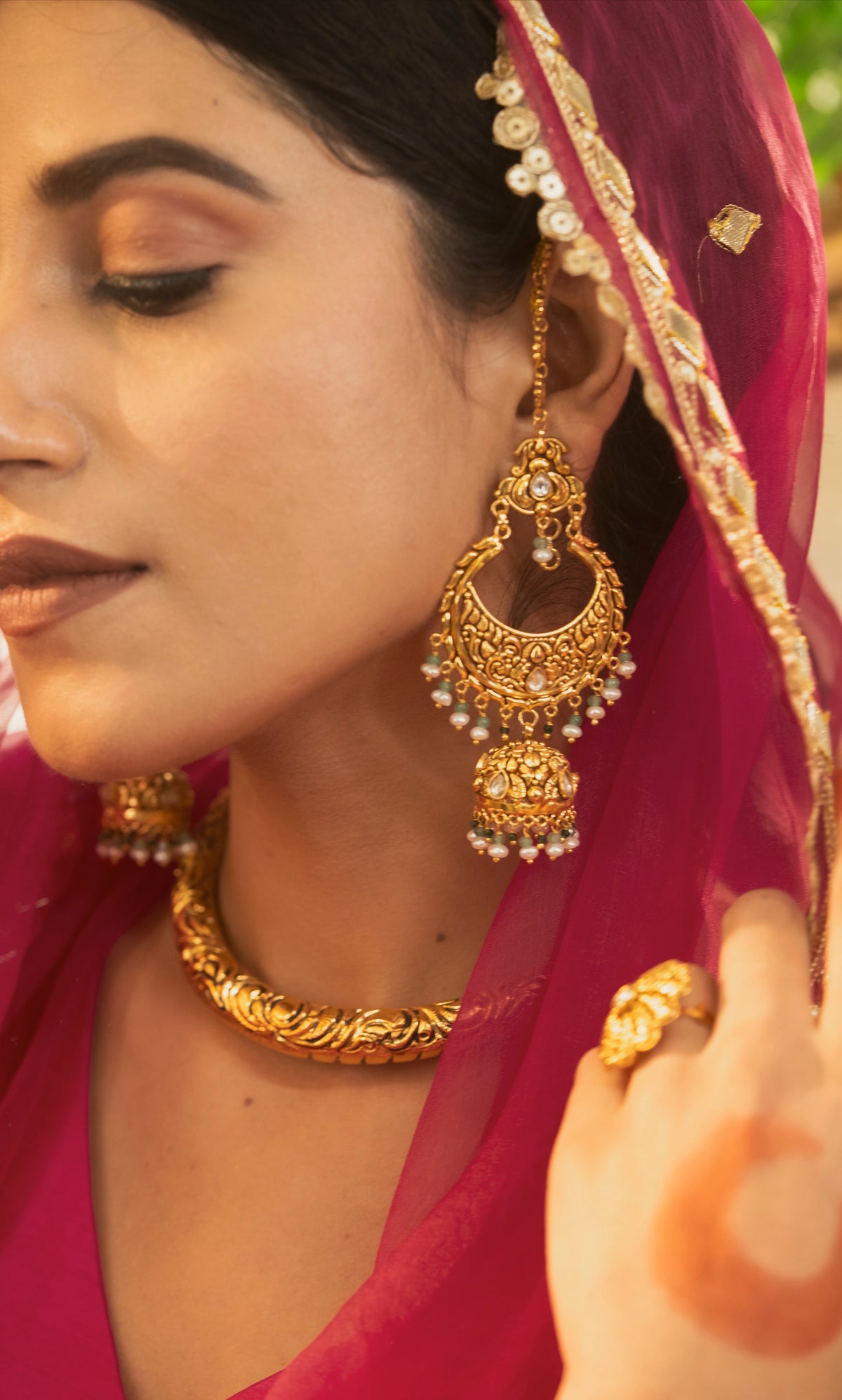 Aamina ChandBali Earrings