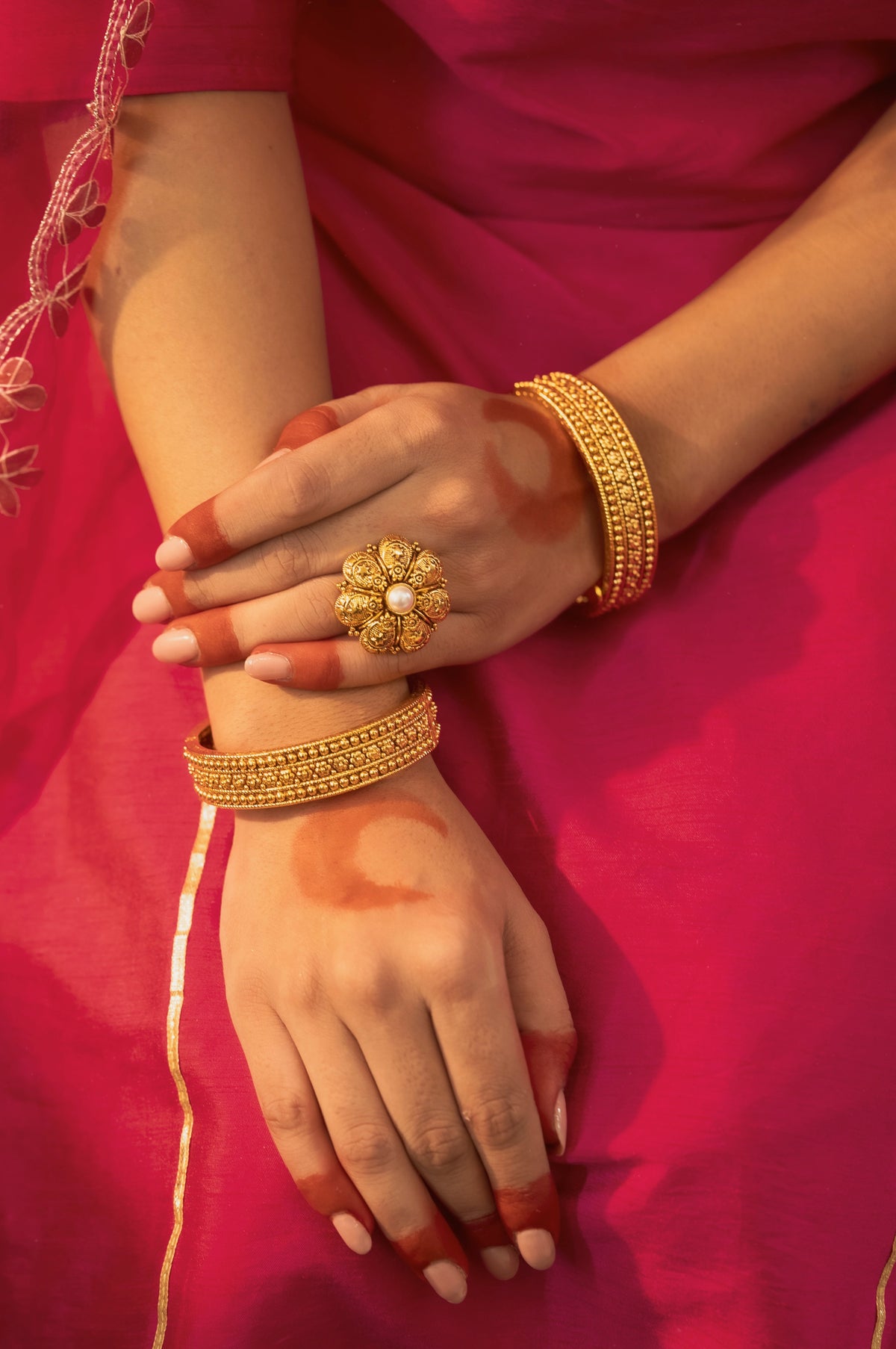 Sahiba Antique Openable Bangles