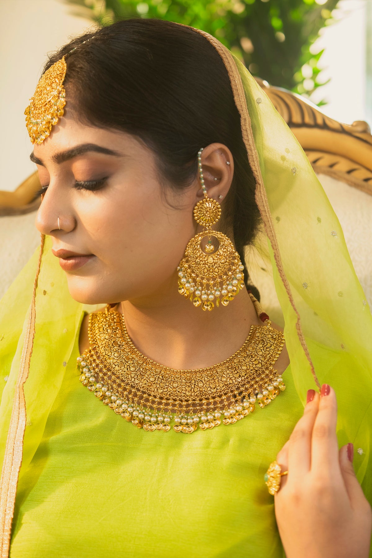 Chandni Pippal Patti Set