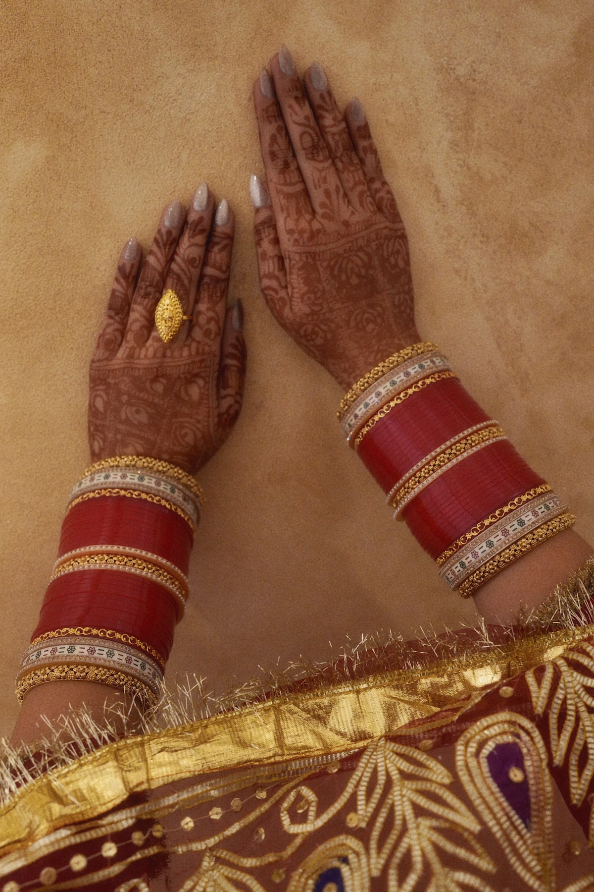 Nabha Shell Pearl Chooda