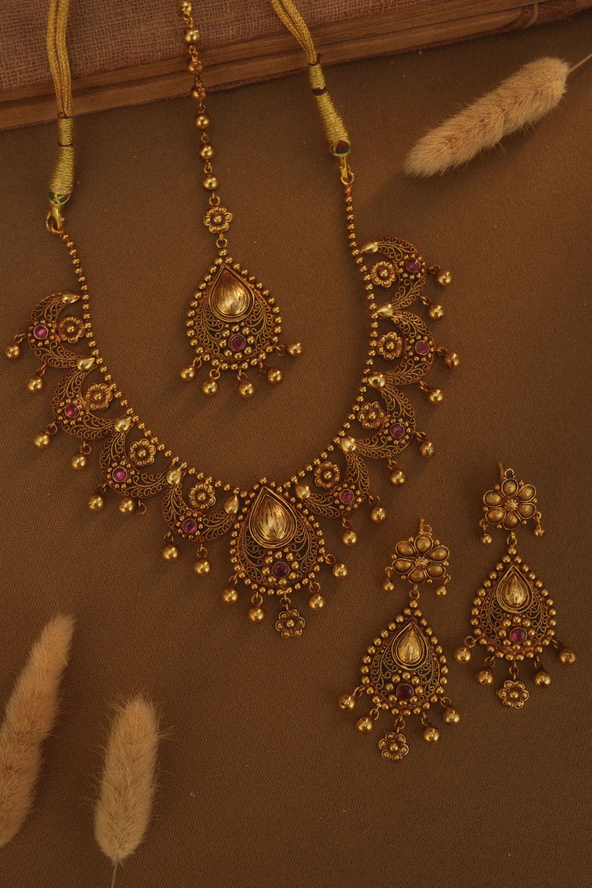 Chandni necklace Set Antique