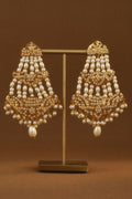Jadau Pearl Earrings