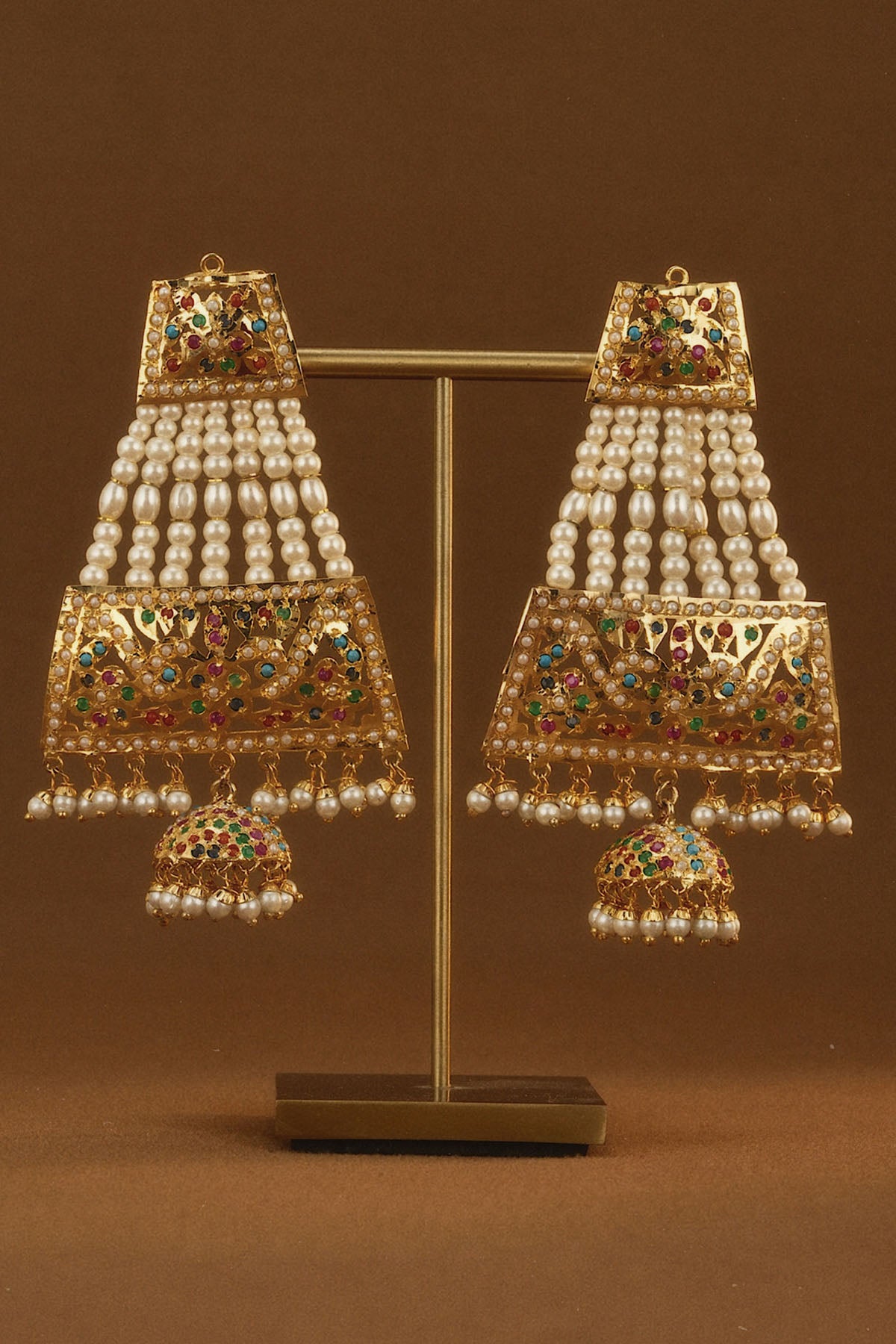 Jadau Jhooley Earrings