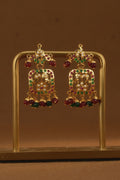 Jadau Ruby Earrings