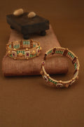 Garima Ruby Mint Bangles