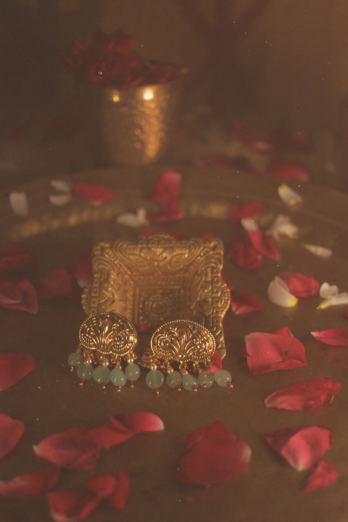 Qara Jade Studs