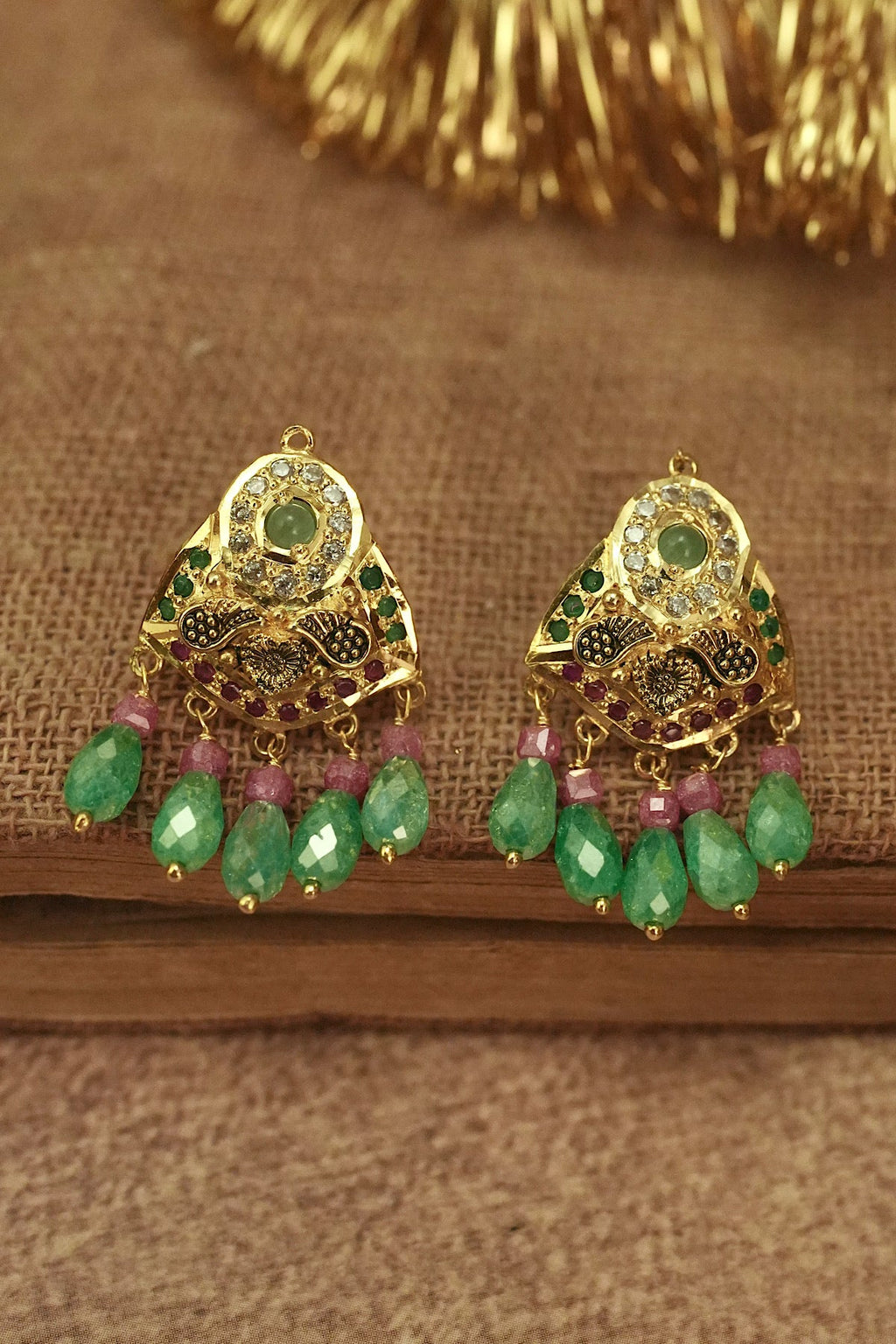 Sheeshmahal Jadau Necklace Set