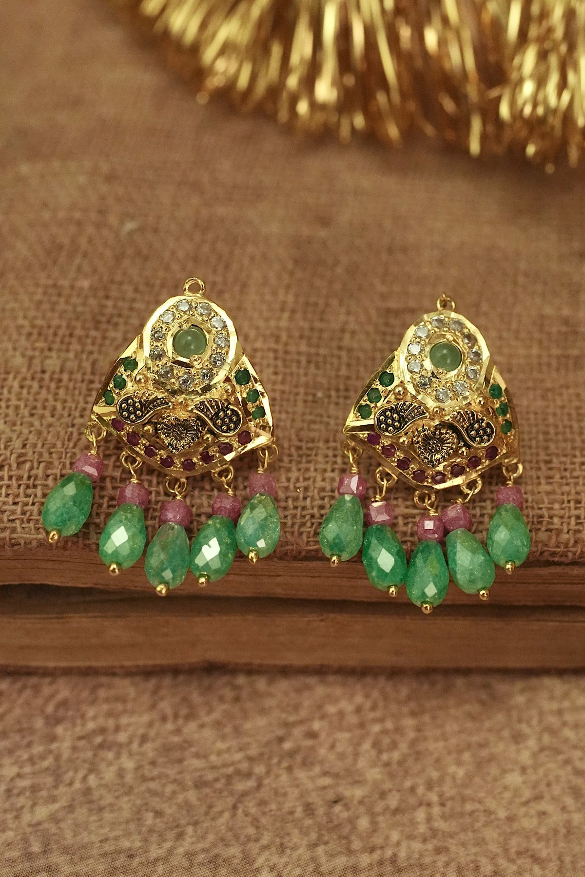 Sheeshmahal Jadau Necklace Set