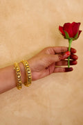 Rose Bangles Pair