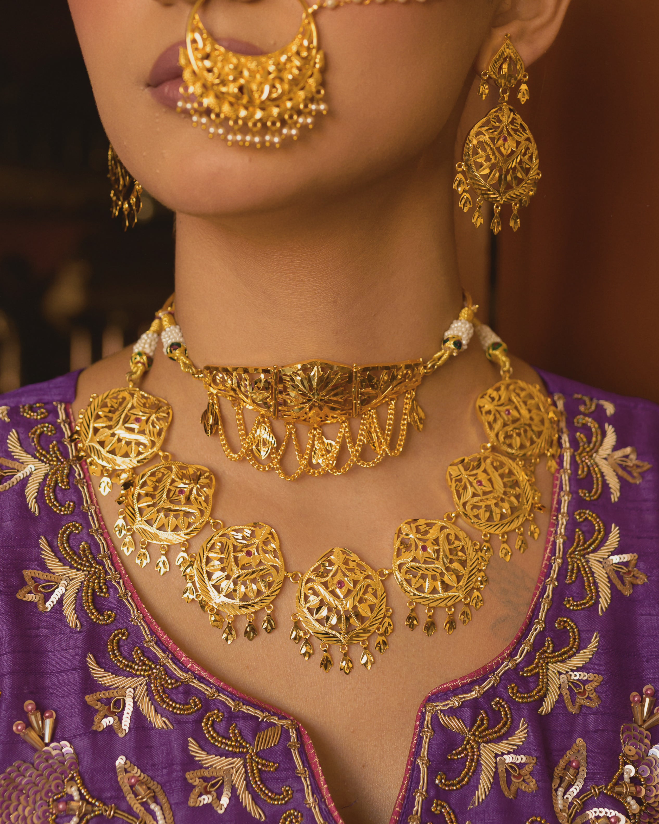 Nabha Necklace Set