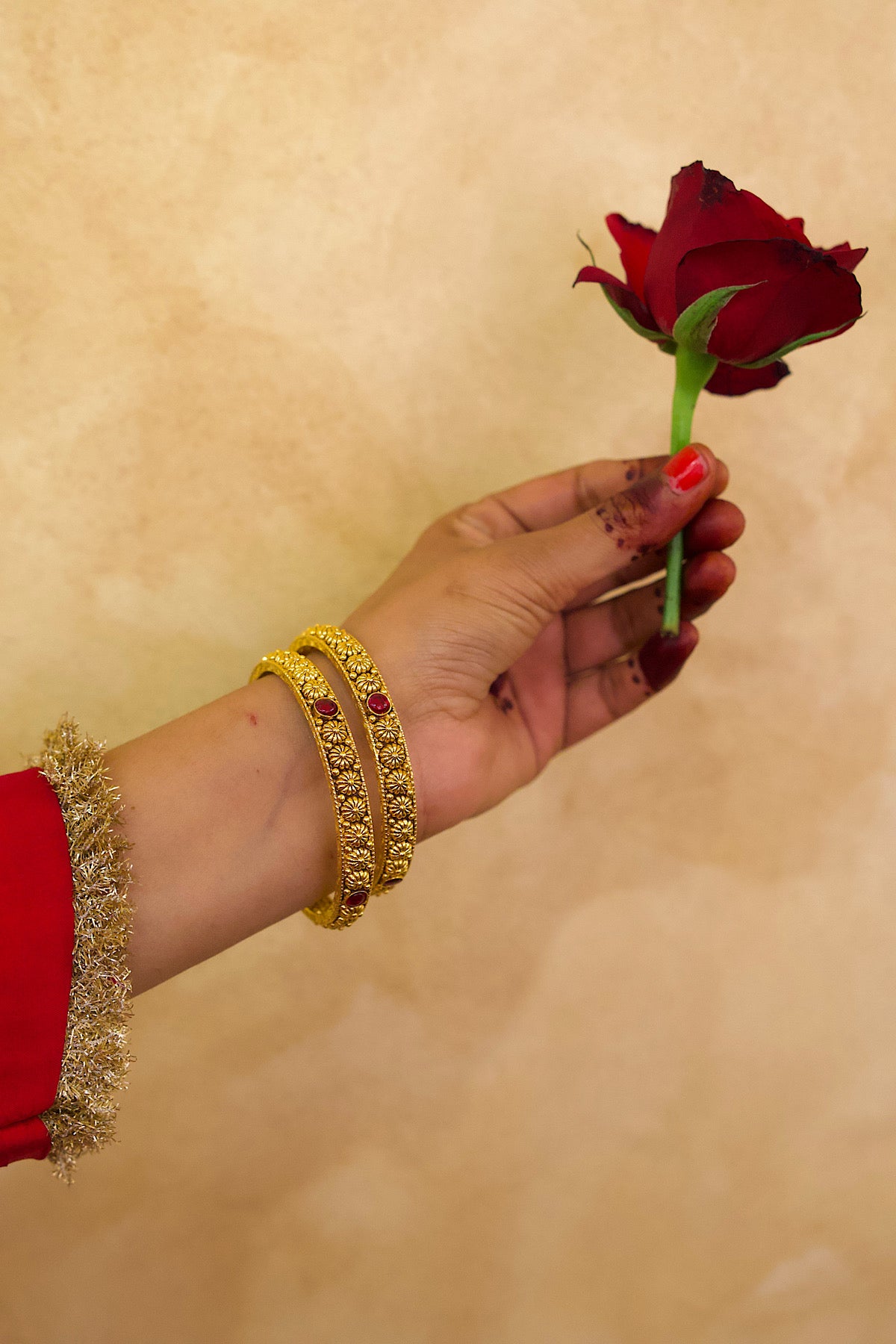 Ruby BANGLES PAIR