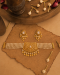 Rakhi pippal patti choker