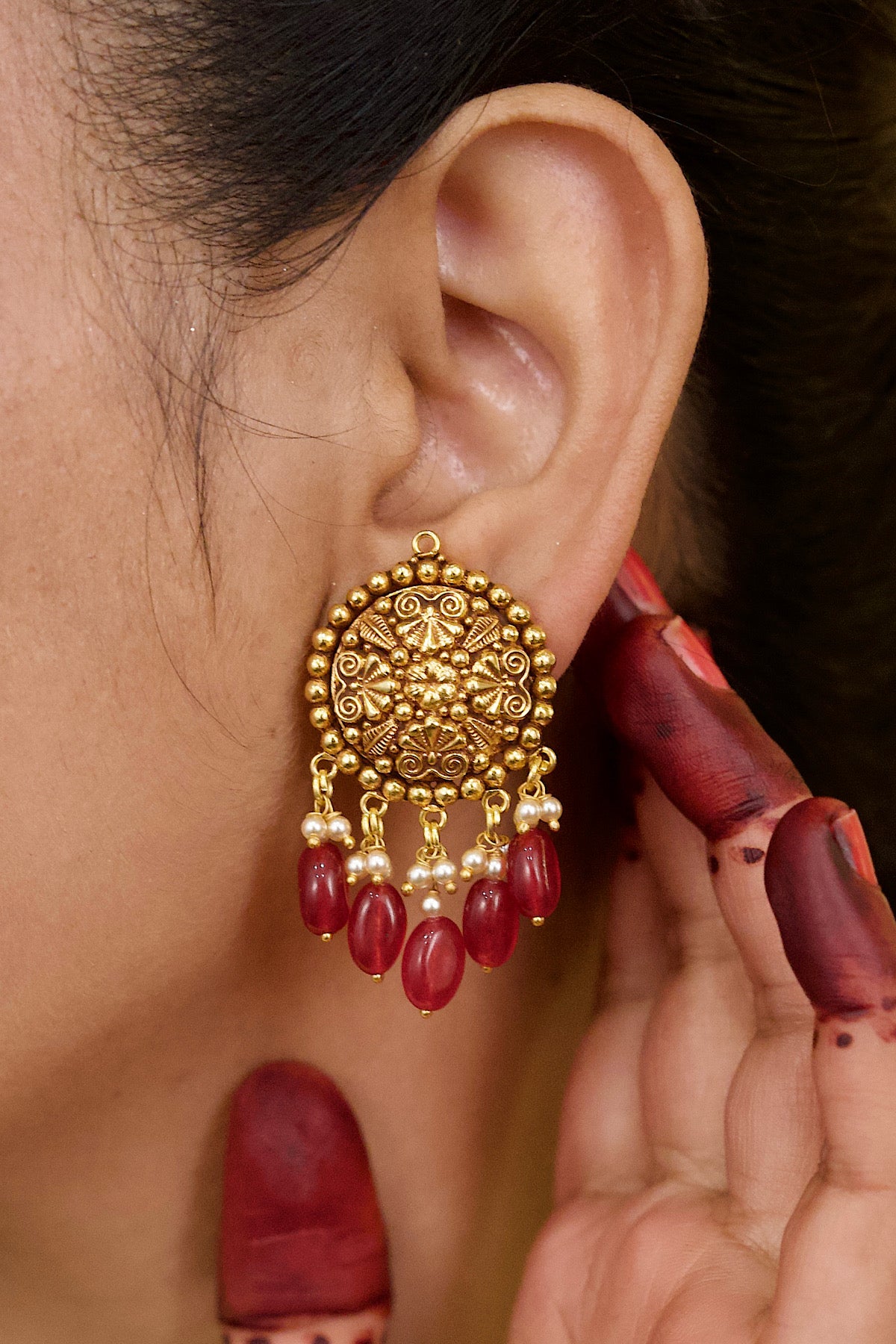 Ruby Studs